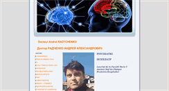 Desktop Screenshot of docteur-radtchenko.fr
